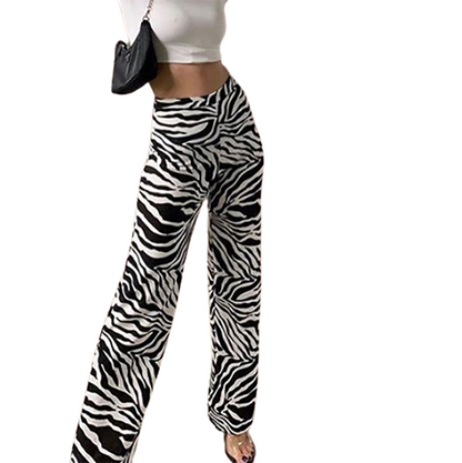 Funki Findz | Pants | Women's Ripple Print Flared Bell Bottoms