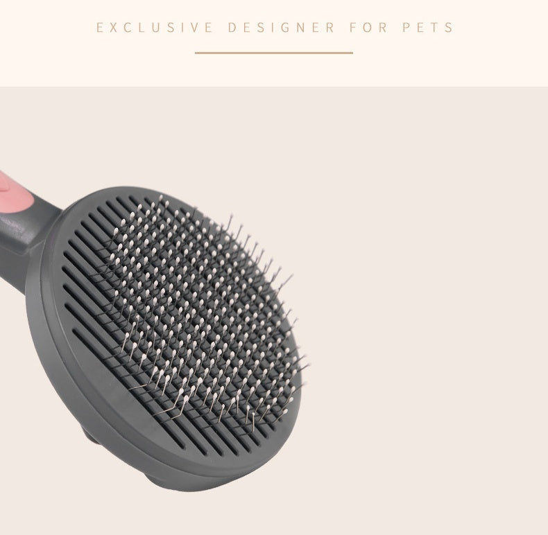 Funki Findz | Pet Brushes | Cat Dog Comb Pop Out Self Cleaning