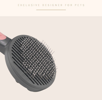 Funki Findz | Pet Brushes | Cat Dog Comb Pop Out Self Cleaning