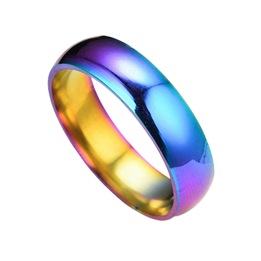 Funki Findz | Rings | Men's Women's Rainbow Tungsten Rings