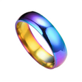 Funki Findz | Rings | Men's Women's Rainbow Tungsten Rings