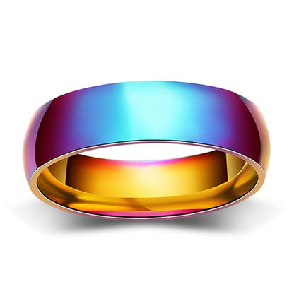 Funki Findz | Rings | Men's Women's Rainbow Tungsten Rings