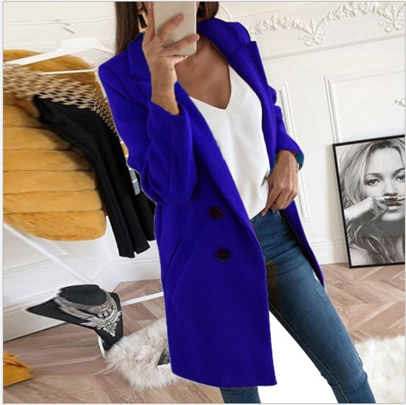 Funki Findz | Jackets | Women's Winter Woolen Long Coat