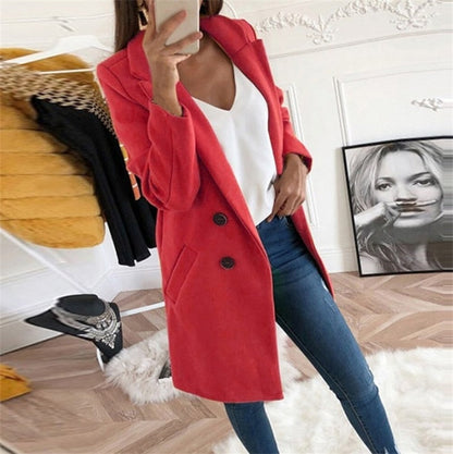 Funki Findz | Jackets | Women's Winter Woolen Long Coat