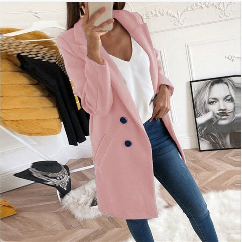 Funki Findz | Jackets | Women's Winter Woolen Long Coat