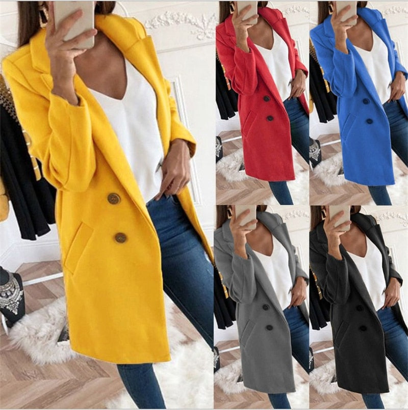 Funki Findz | Jackets | Women's Winter Woolen Long Coat