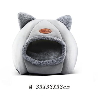 Funki Findz | Pet Beds | Cat Beds | Cozy Soft Cat Cave Houses