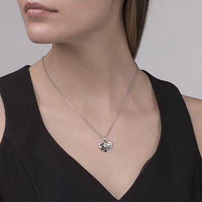 Funki Findz | Cremation Urn Necklaces | Heart Paw Pendant