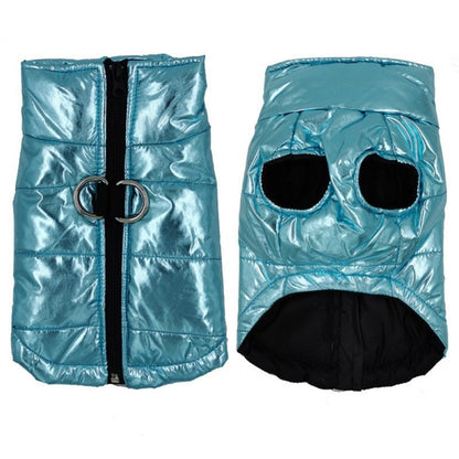 Funki Findz | Dog Jackets | Gold Fluro Zip Up Vest | Dog Harness