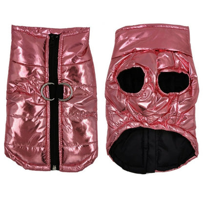 Funki Findz | Dog Jackets | Gold Fluro Zip Up Vest | Dog Harness