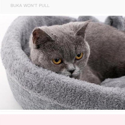 Funki Findz | Pet Beds | Cat Bed | Heart-shaped Cozy Cat Bed