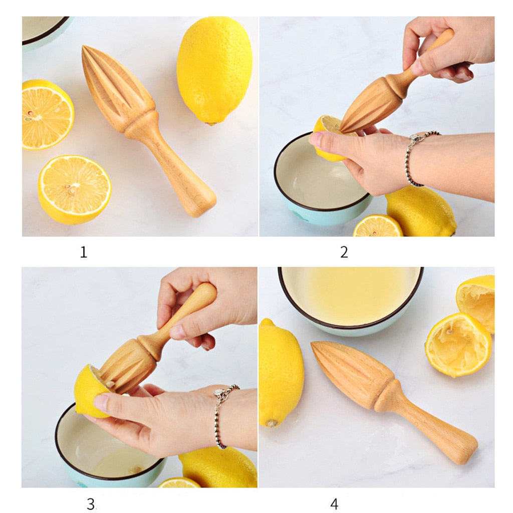 Funki Findz | Lemon Juicers | Wooden Juice Reamer
