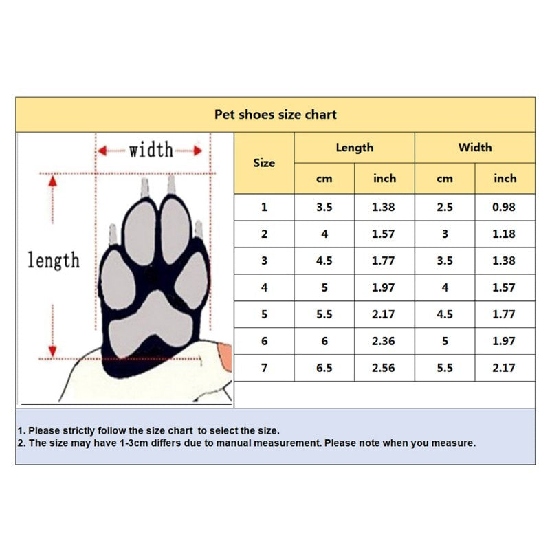 Funki Findz | Dog Boots | Pet Dog Shoes | Dog Cat Anti-Slip Boot