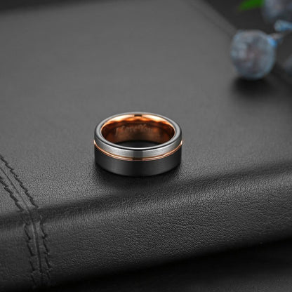 Funki Findz | Rings | Men's Two Tone Wedding Engagement Ring