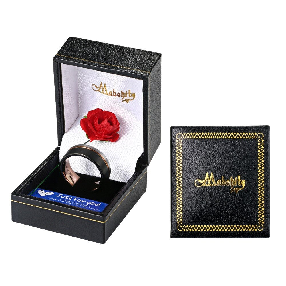 Funki Findz | Rings | Men's Two Tone Wedding Engagement Ring