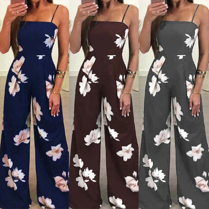 Funki Findz | Pants | Women's Floral Jumpsuit Summer Romper