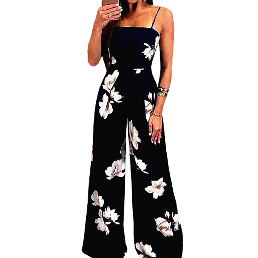 Funki Findz | Pants | Women's Floral Jumpsuit Summer Romper