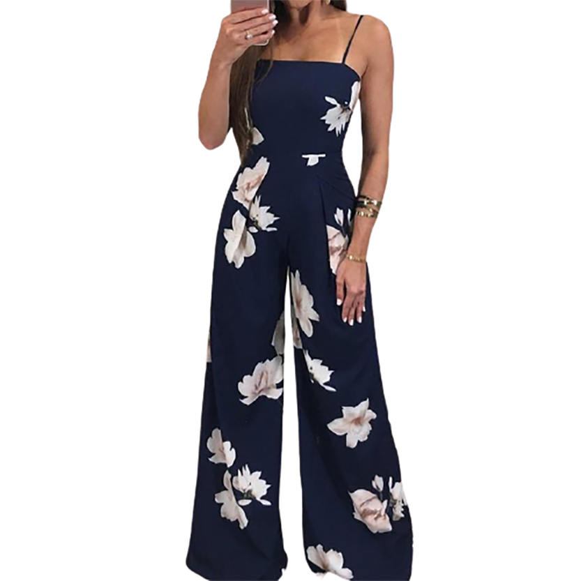 Funki Findz | Pants | Women's Floral Jumpsuit Summer Romper