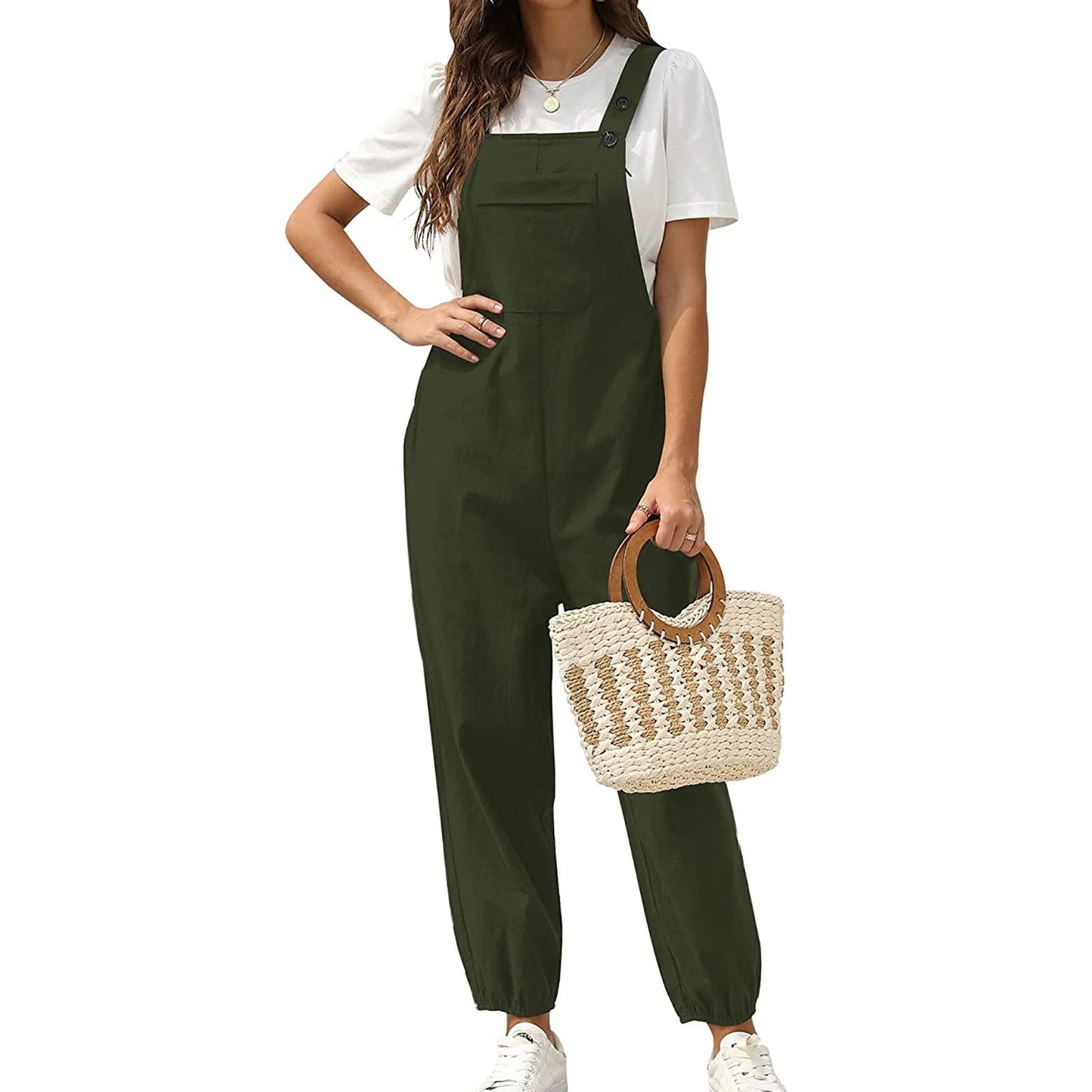 Funki Findz | Pants | Women's Wide Leg Casual Overall Rompers