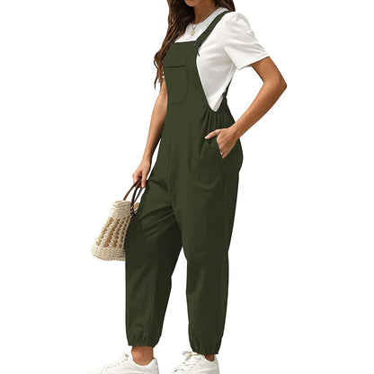Funki Findz | Pants | Women's Wide Leg Casual Overall Rompers