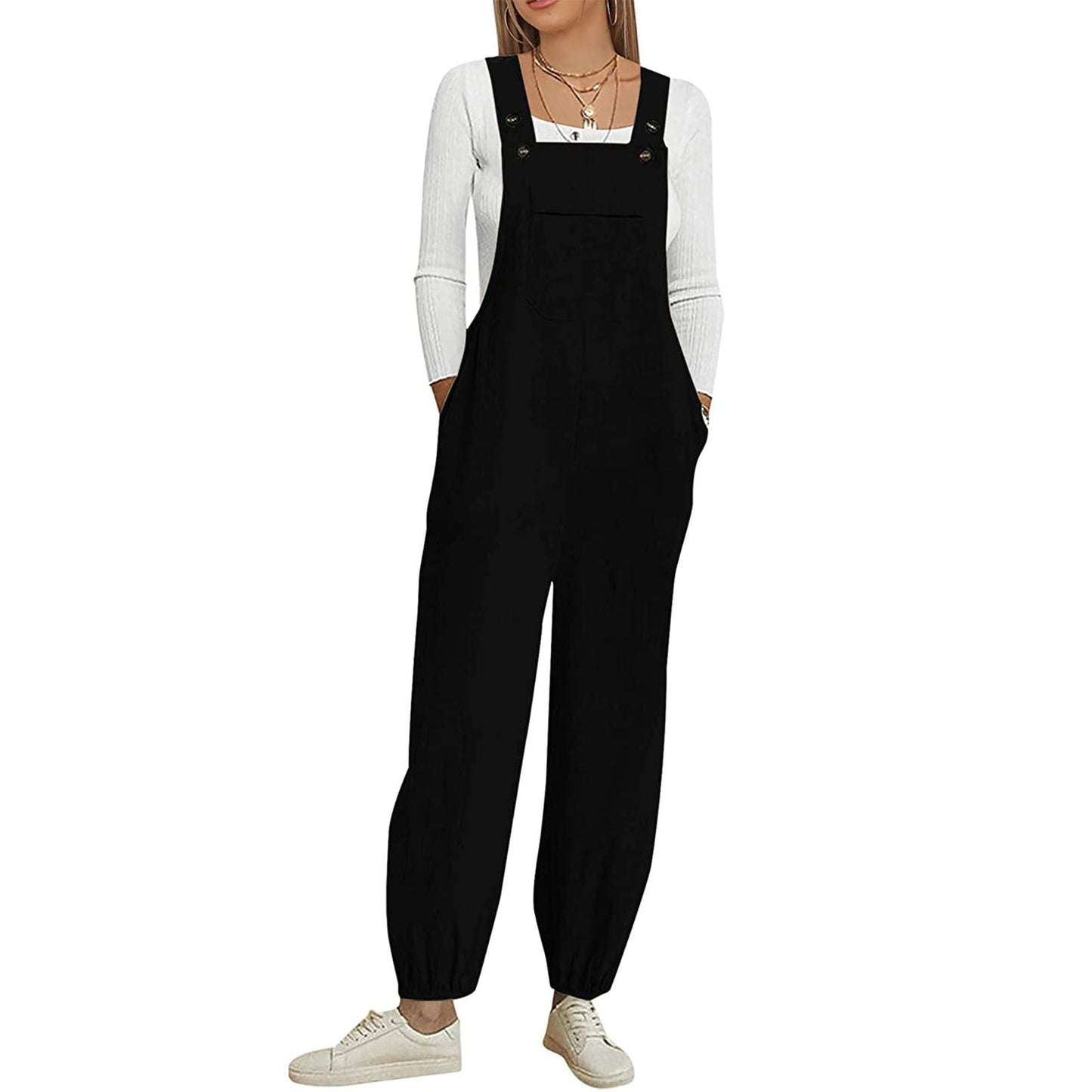 Funki Findz | Pants | Women's Wide Leg Casual Overall Rompers
