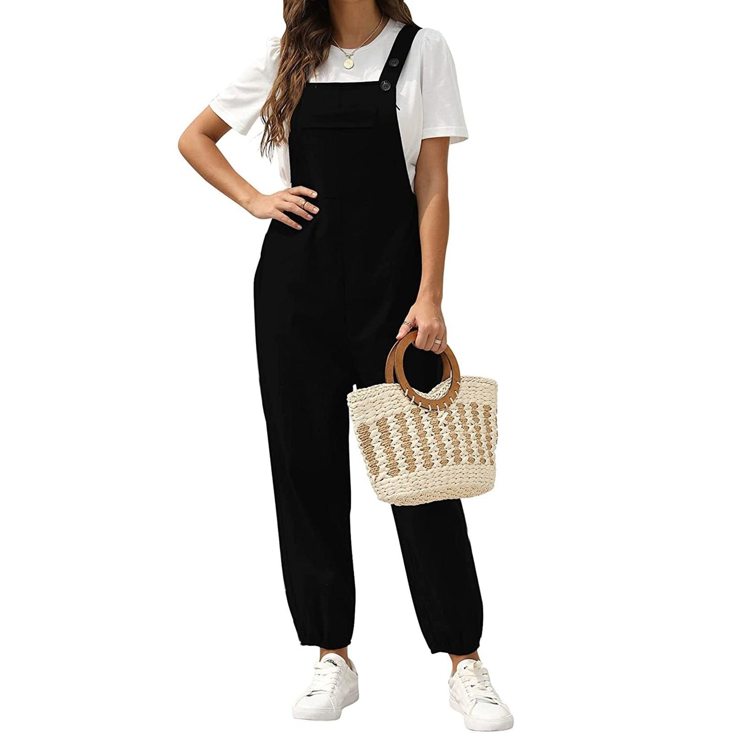 Funki Findz | Pants | Women's Wide Leg Casual Overall Rompers