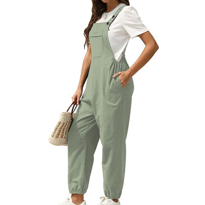 Funki Findz | Pants | Women's Wide Leg Casual Overall Rompers