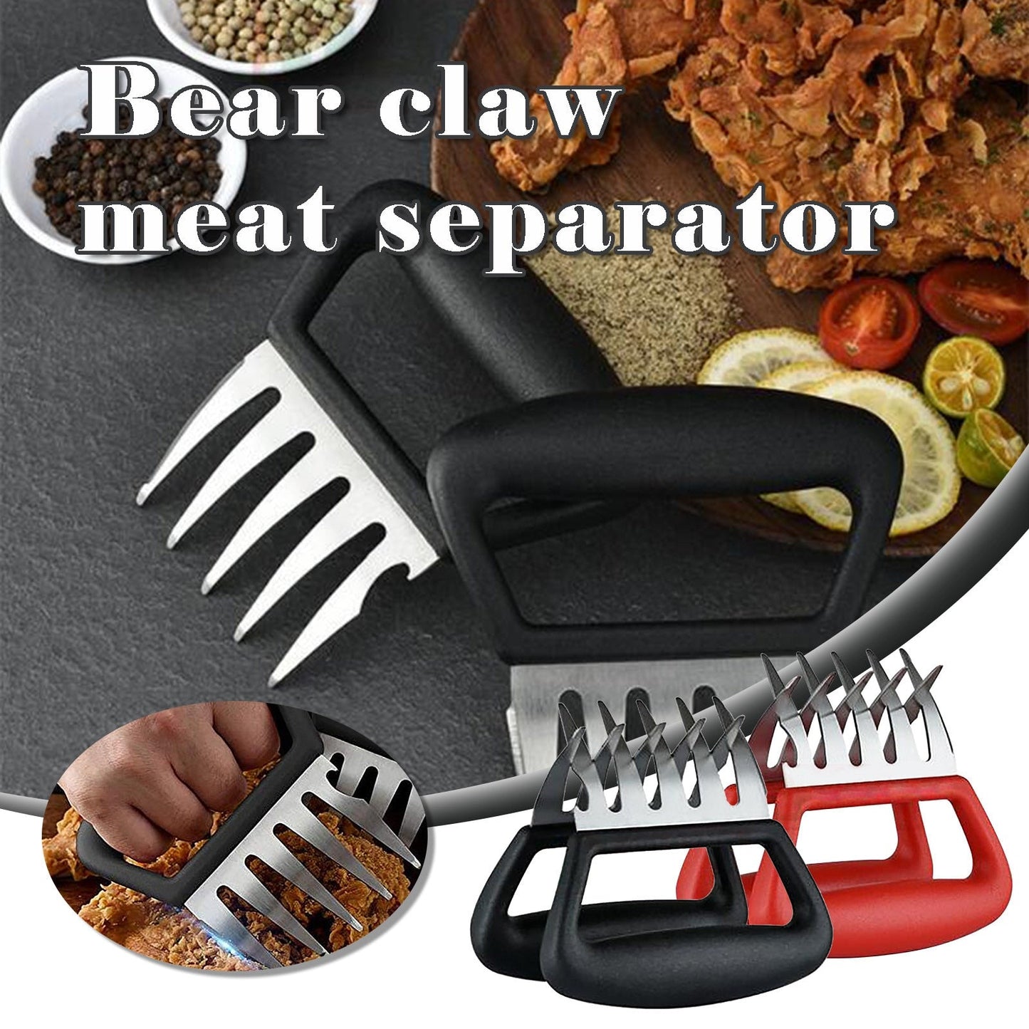 Funki Findz | Meat Claws | Stainless Steel Meat Shredder Claws