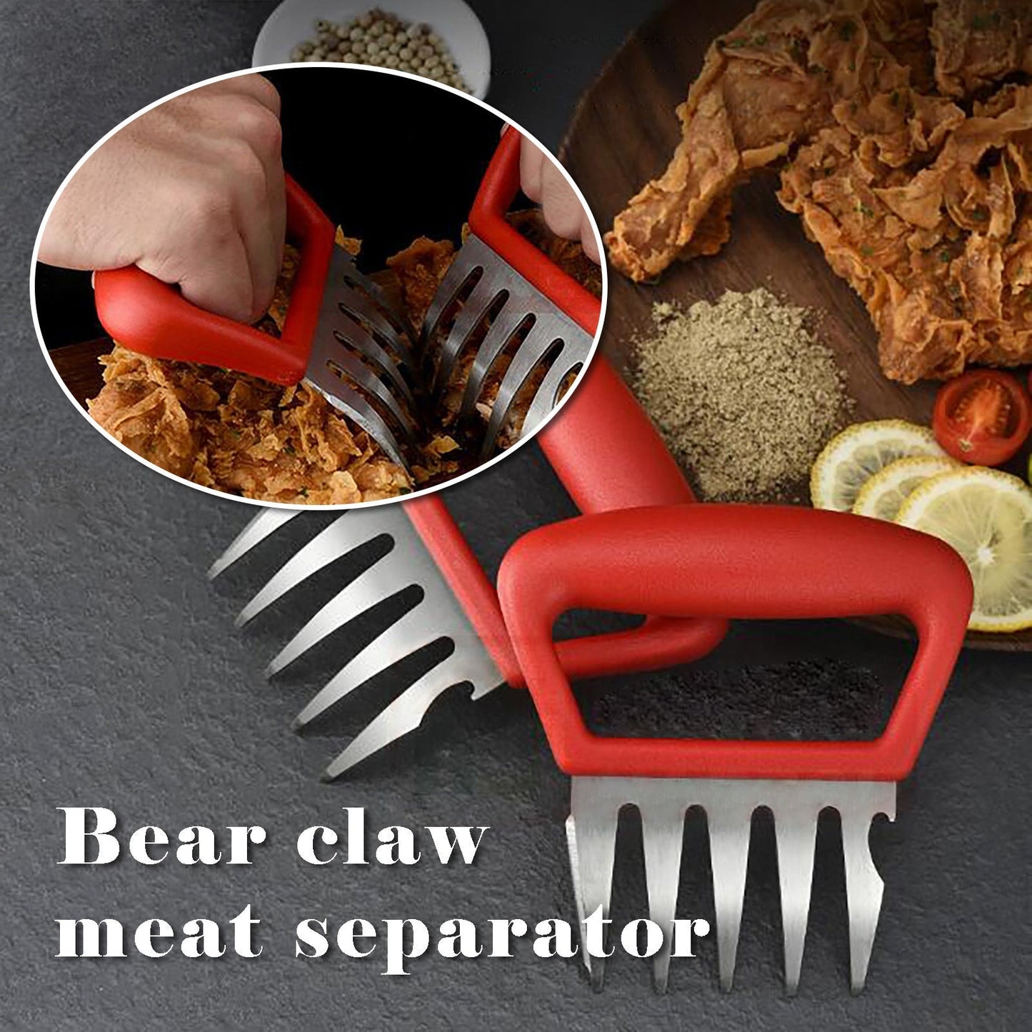 Funki Findz | Meat Claws | Stainless Steel Meat Shredder Claws