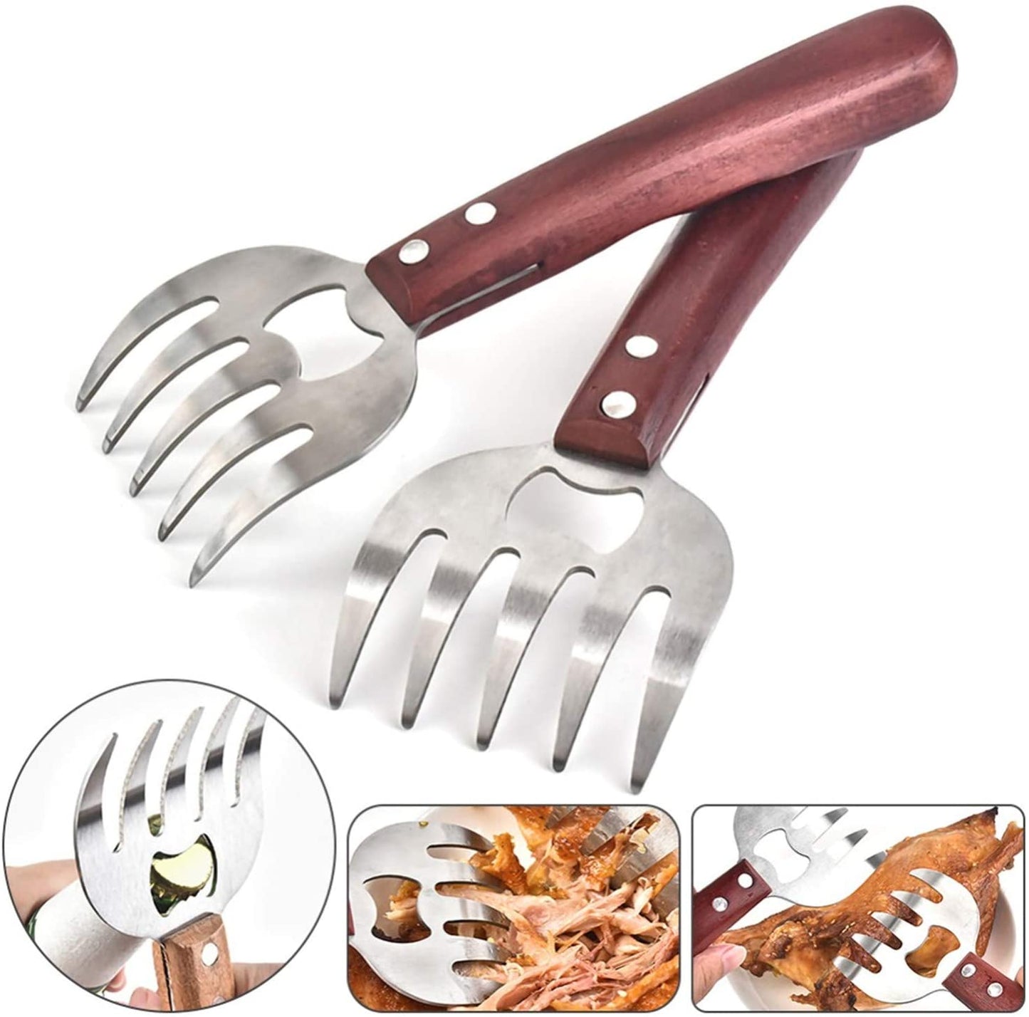 Funki Findz | Meat Claws | Meat Shredding Forks 1 | 2 Pcs Sets