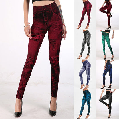 Funki Findz | Pants | Women's High Waist Jeans Jeggings