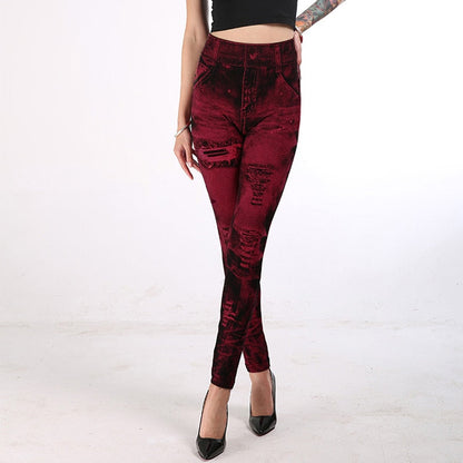Funki Findz | Pants | Women's High Waist Jeans Jeggings