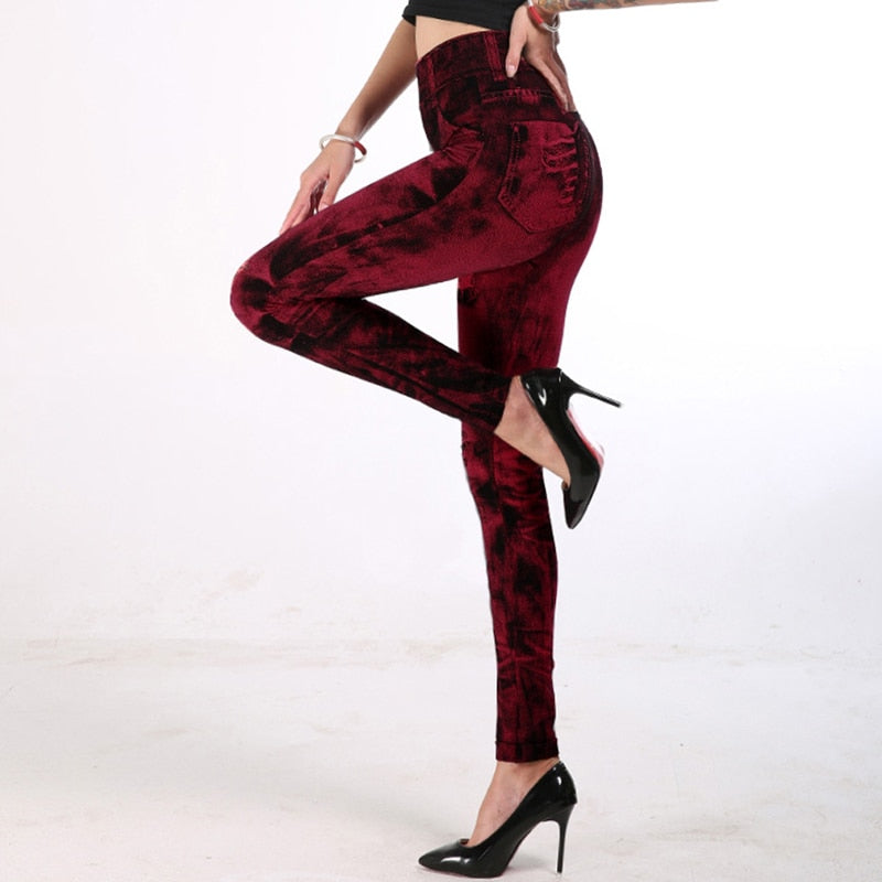 Funki Findz | Pants | Women's High Waist Jeans Jeggings