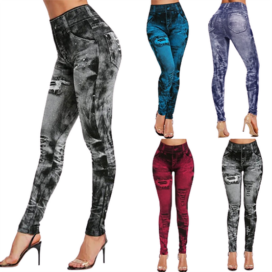 Funki Findz | Pants | Women's High Waist Jeans Jeggings