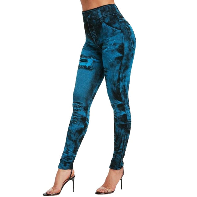 Funki Findz | Pants | Women's High Waist Jeans Jeggings