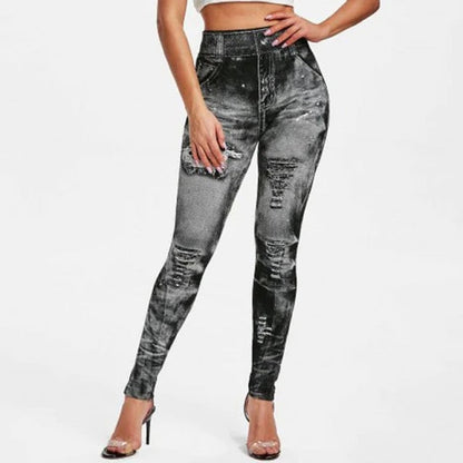 Funki Findz | Pants | Women's High Waist Jeans Jeggings