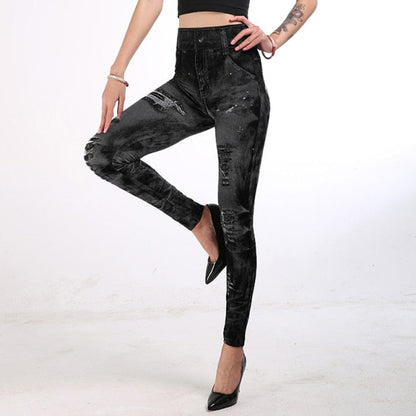 Funki Findz | Pants | Women's High Waist Jeans Jeggings
