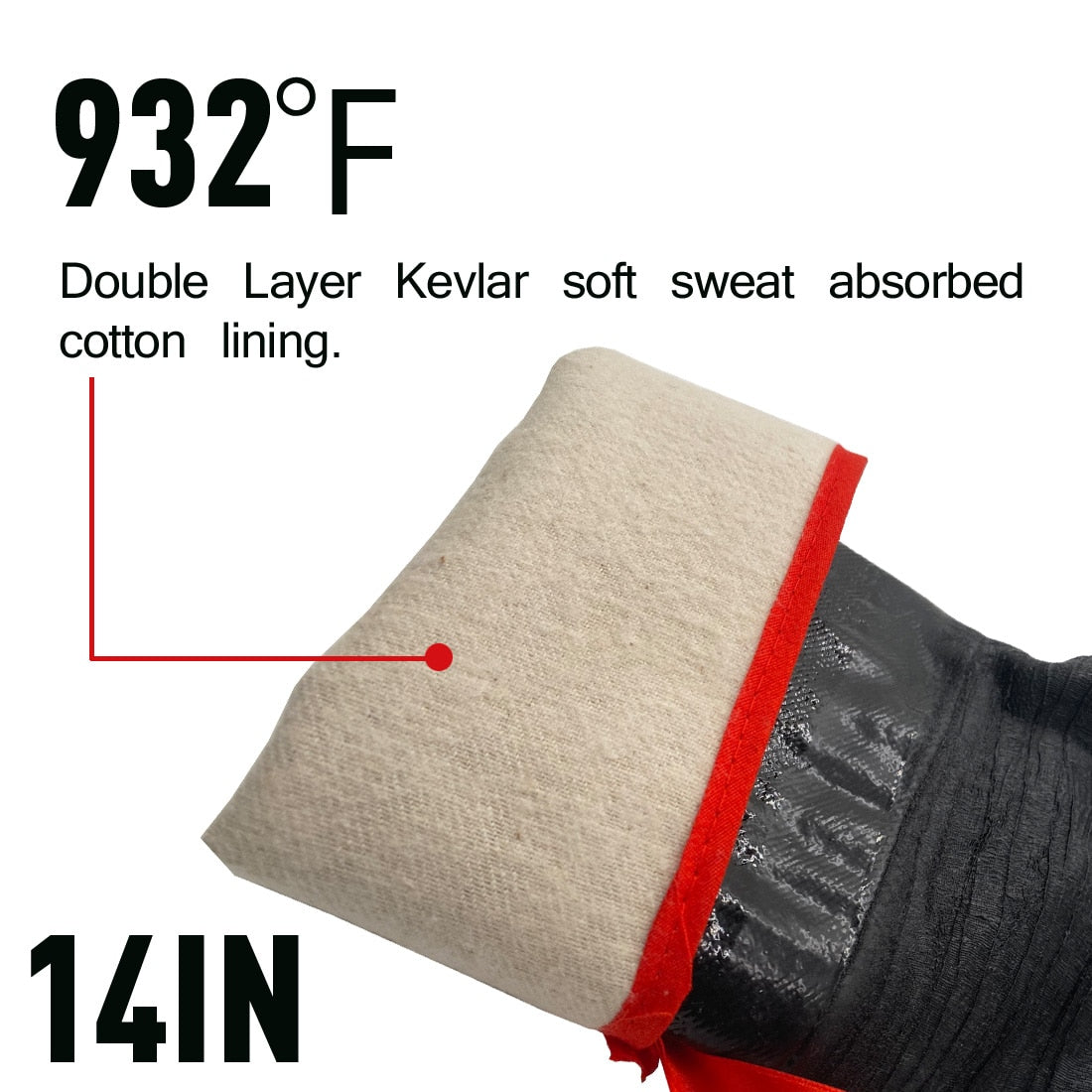 Funki Findz | Gloves | BBQ Smoker Protective Gloves | 932°F