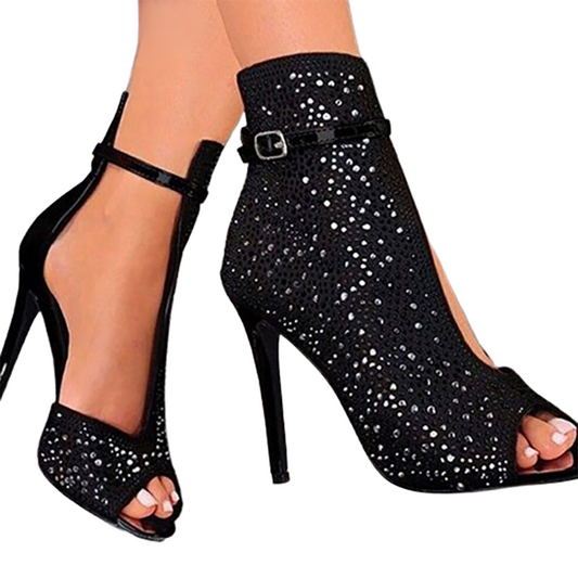 Funki Findz | Shoes | Women's Diamante Studded High Stilettos