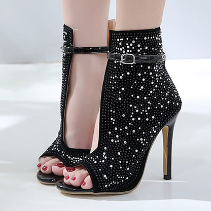 Funki Findz | Shoes | Women's Diamante Studded High Stilettos