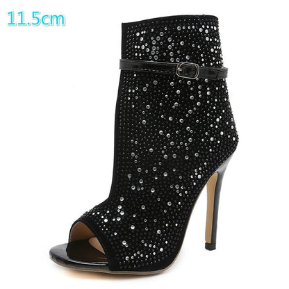 Funki Findz | Shoes | Women's Diamante Studded High Stilettos