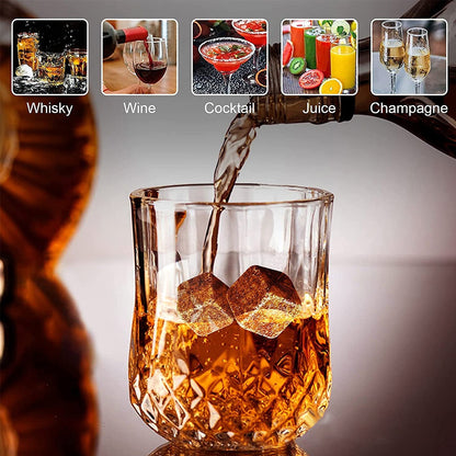 Funki Findz | Whisky Stones Gift Set | Glasses and Rocks Set