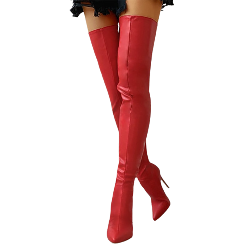 Funki Findz | Boots | Women's Elegant Over Knee Stiletto Boots