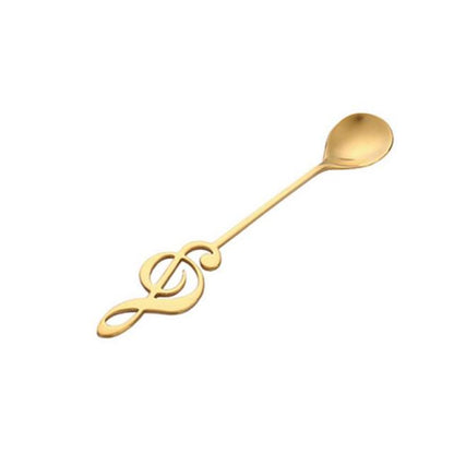 Funki Findz | Spoons | Music Note Long Coffee Spoons 7 Pcs Set