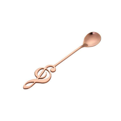 Funki Findz | Spoons | Music Note Long Coffee Spoons 7 Pcs Set