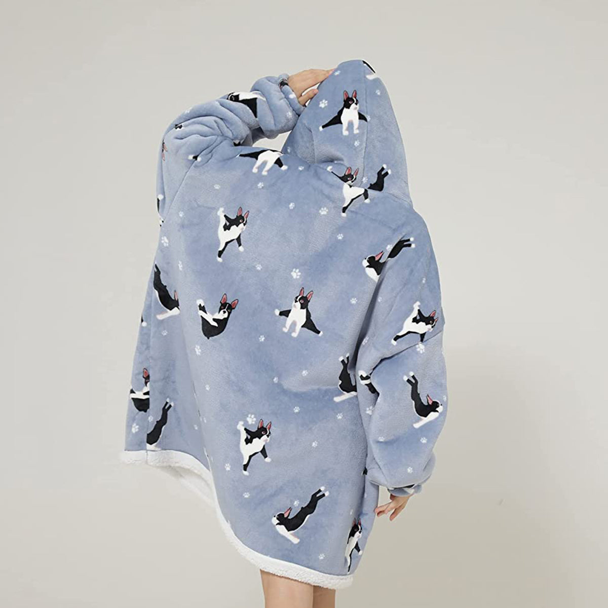 Funki Findz | Oodies | Unisex Soft Animal Print Hoodie Blanket