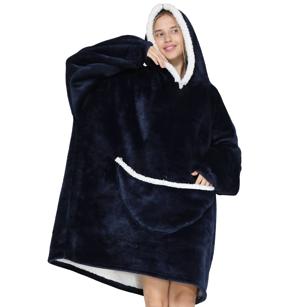 Funki Findz | Oodies | Unisex Soft Animal Print Hoodie Blanket