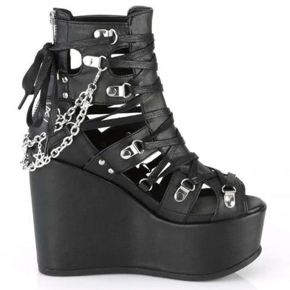 Funki Findz | Shoes | Women's Strappy Platform Wedge Shoes