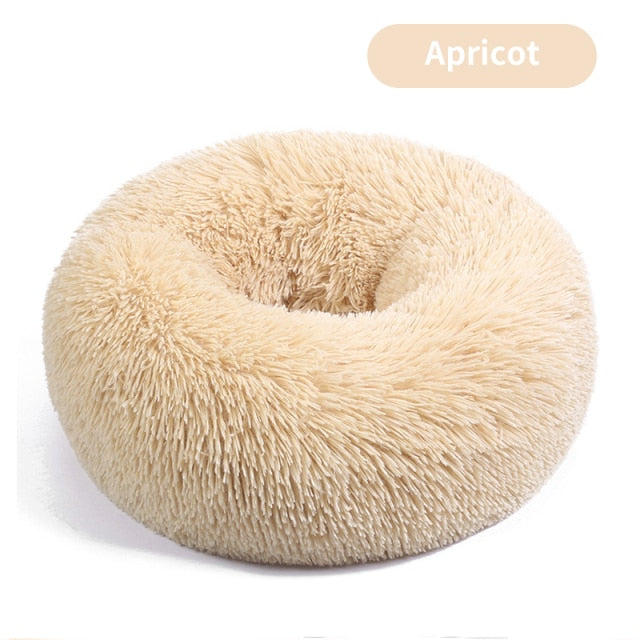 Funki Findz | Pet Beds | Dog Cat Bed | Round Donut Cudler Bed