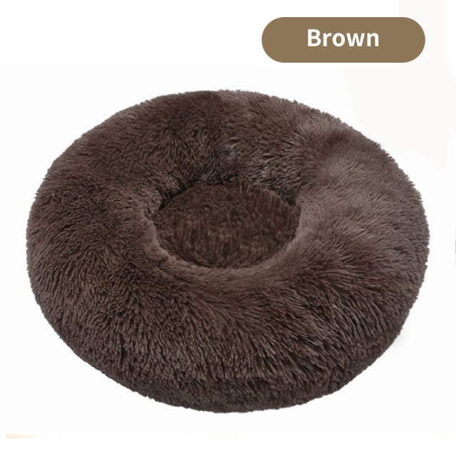 Funki Findz | Pet Beds | Dog Cat Bed | Round Donut Cudler Bed